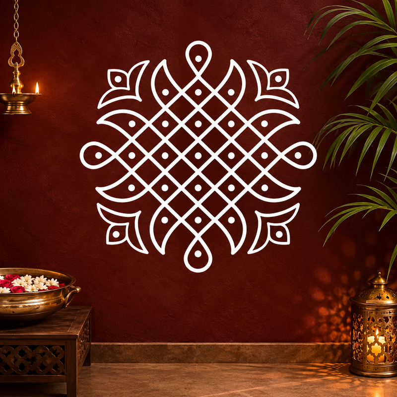 Kolam Stickers